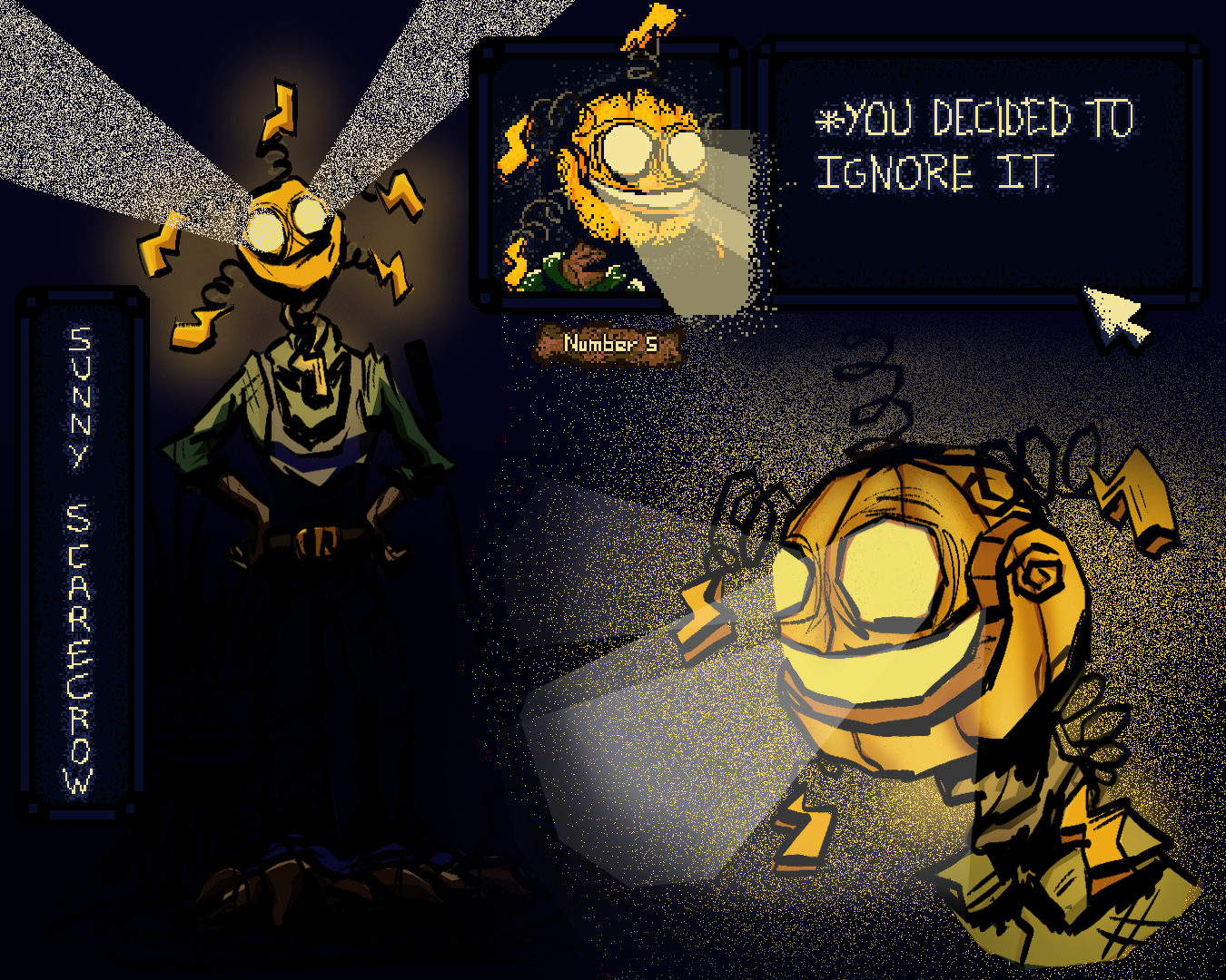 Character sheet for a scarecrow character of mine